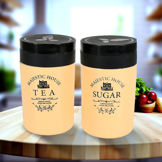 Airtight Damru Shaped Tea, Coffee & Sugar Container – 800ML